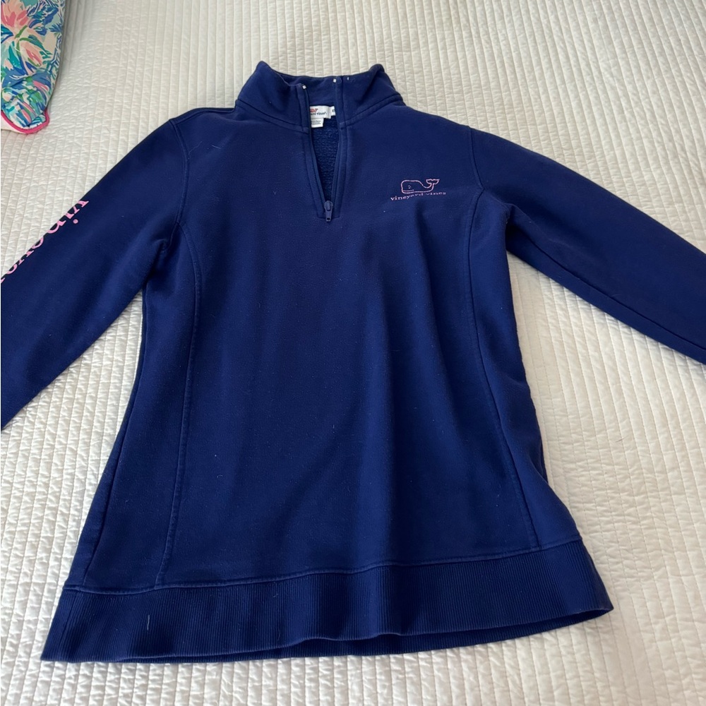 Vinyard Vines, original shep shirt, size XS, Navy & pink